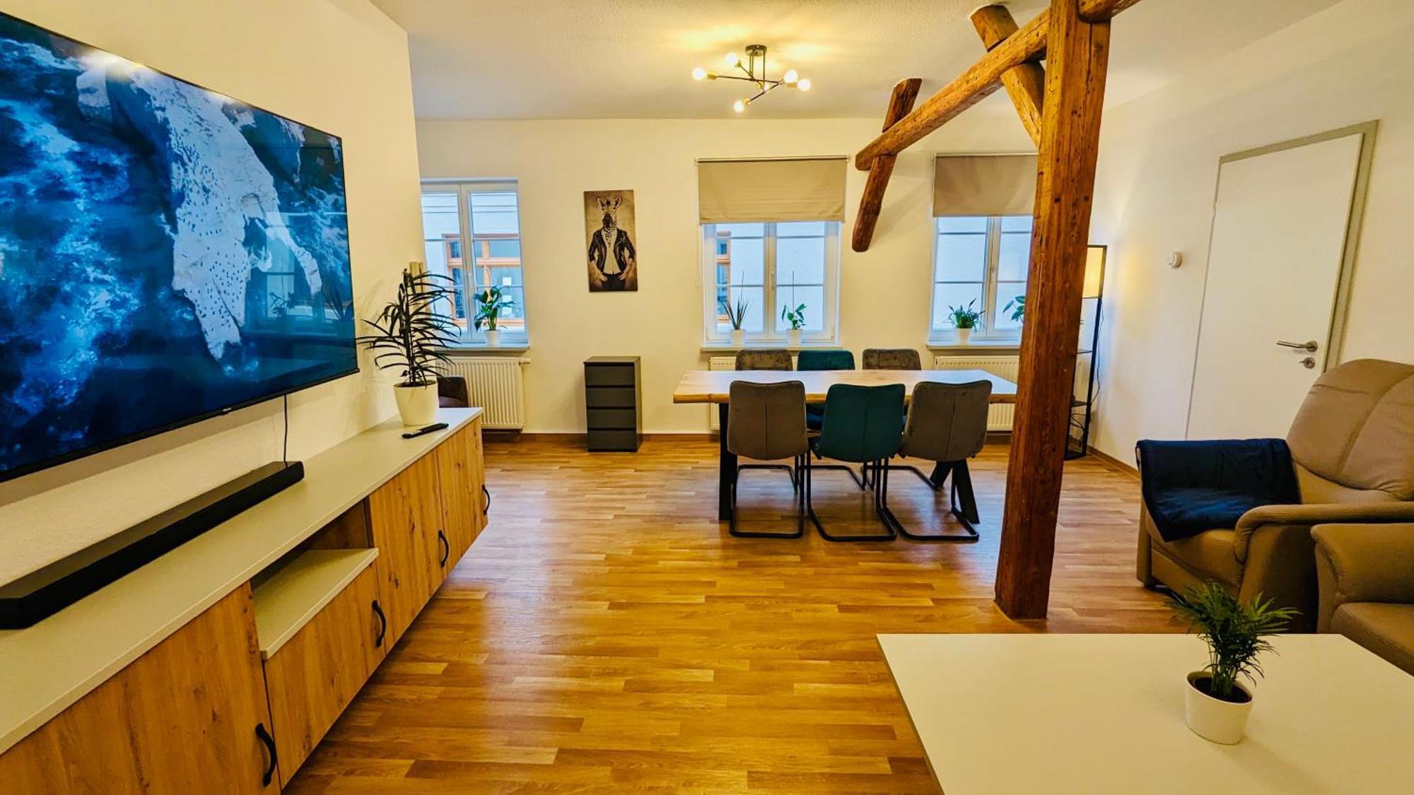 Die Arche - Eigene Haushaelfte Im Stadtzentrum Arnstadt Eksteriør bilde